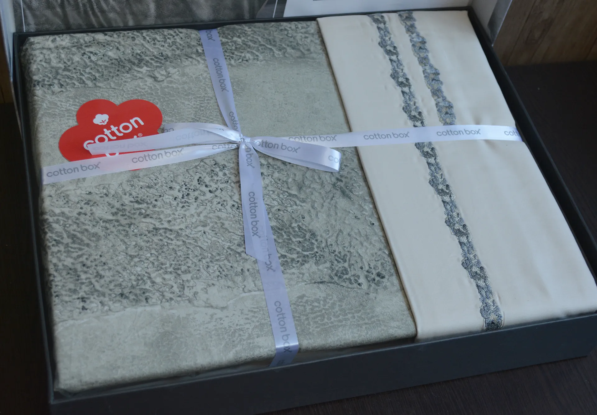 Комплект постільної білизни Elite Saten 200 × 220 см (євро) Sendero Haki від Cotton Box - Зображення 5