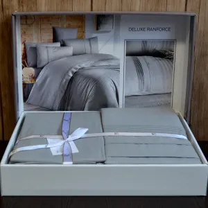 Alternative view of Постільна білизна Ranforce Deluxe 200 × 220 см (євро) Gala Grey від First Choice