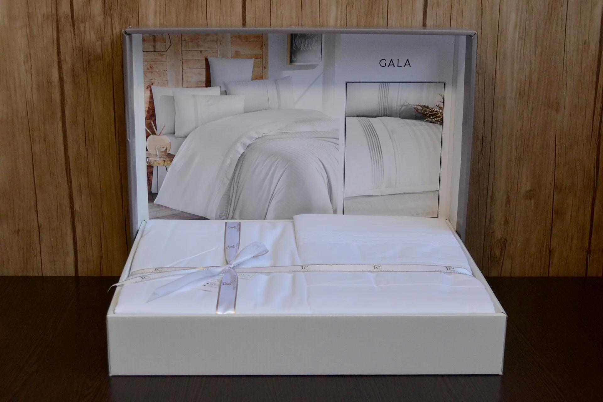 Постільна білизна Ranforce Deluxe 200 × 220 см (євро) Gala White від First Choice - Зображення 2