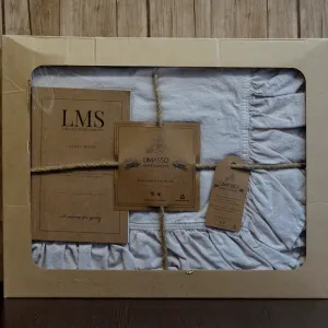 Alternative view of Постільна білизна Stonewashed Exclusive Ranforce 160 × 220 см (полуторний) Natural Krem від Limasso