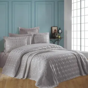 Покривало з наволочками Ekose 240 × 260 см (євро) Сірий від Gardine's