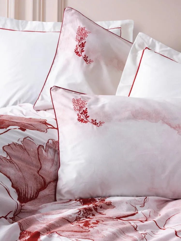 Комплект постільної білизни Elite Saten 200 × 220 см (євро) Gules Kirmizi від Cotton Box - Зображення 4
