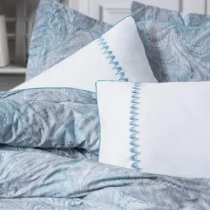 Alternative view of Комплект постільної білизни Elite Saten 200 × 220 см (євро) Stilla Mavi від Cotton Box