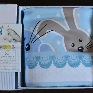 Alternative view of Постільна білизна для новонароджених Baby 100 × 150 см Ginny Blue від First Choice