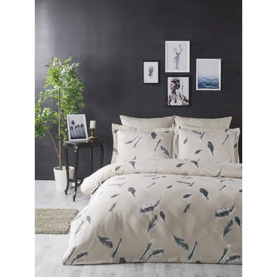 Постільна білизна Ranforse 200 × 220 см (євро) Feather від Marla