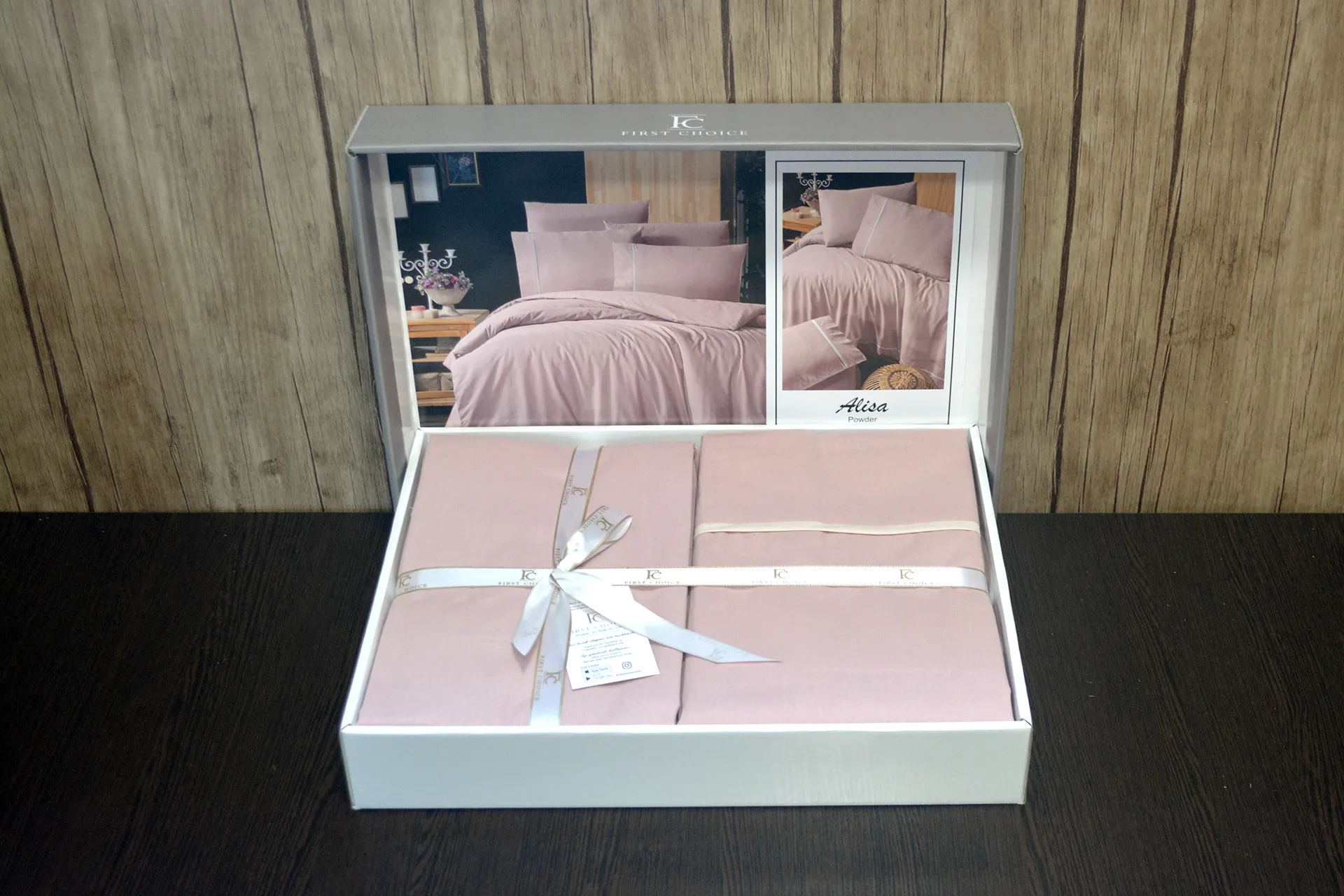 Постільна білизна Ranforce Deluxe 200 × 220 см (євро) Alisa Powder від First Choice - Зображення 3
