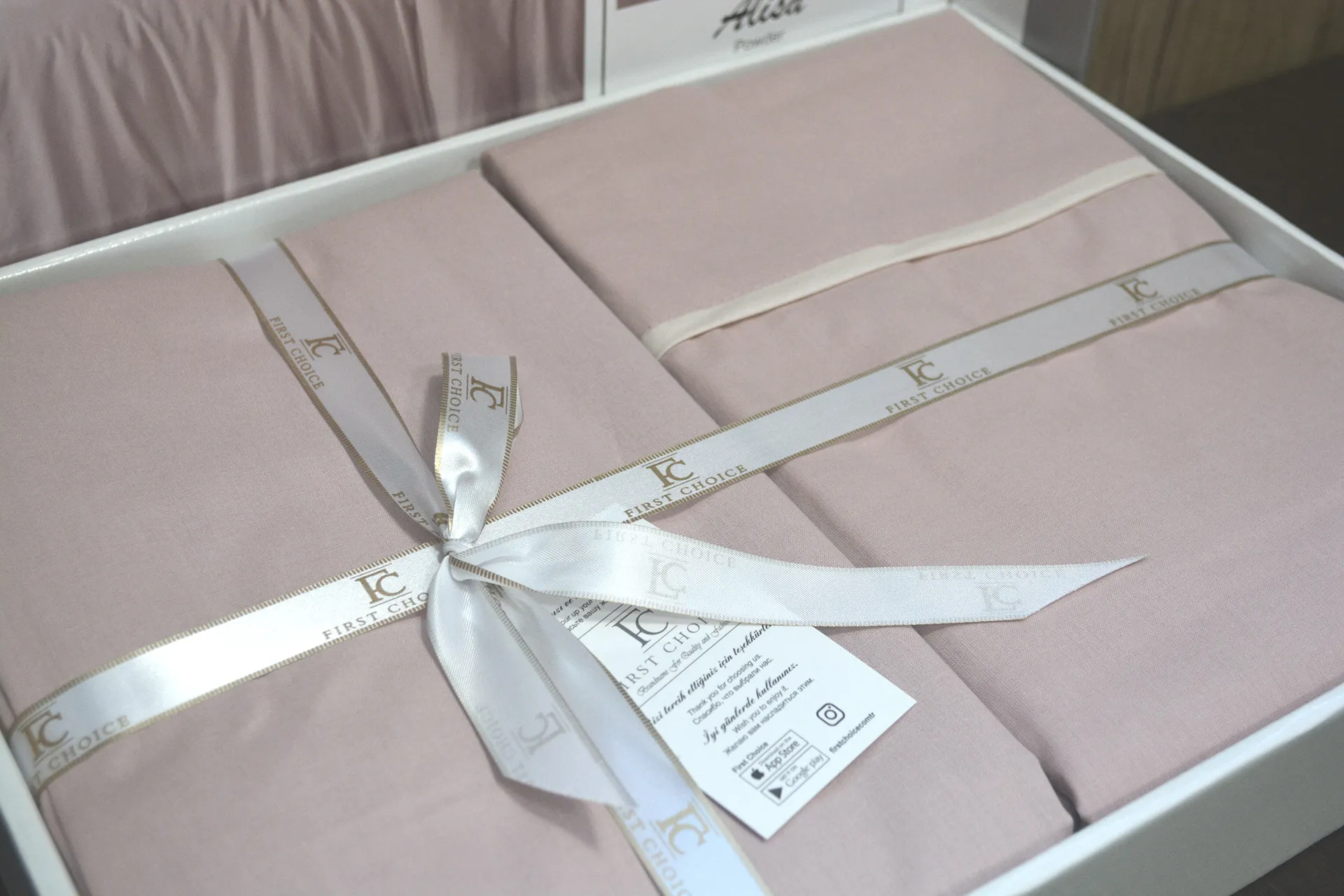 Постільна білизна Ranforce Deluxe 200 × 220 см (євро) Alisa Powder від First Choice - Зображення 5