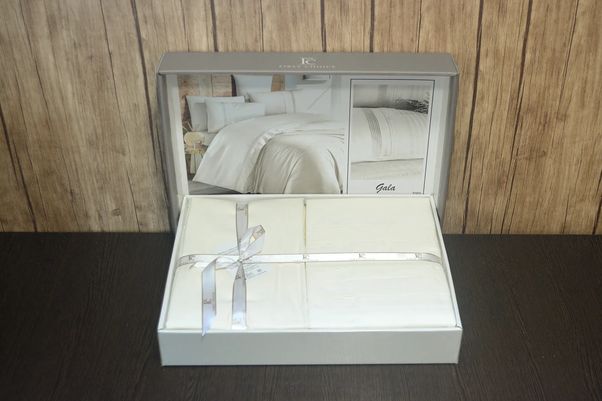 Постільна білизна Ranforce Deluxe 200 × 220 см (євро) Gala Cream від First Choice - Зображення 2