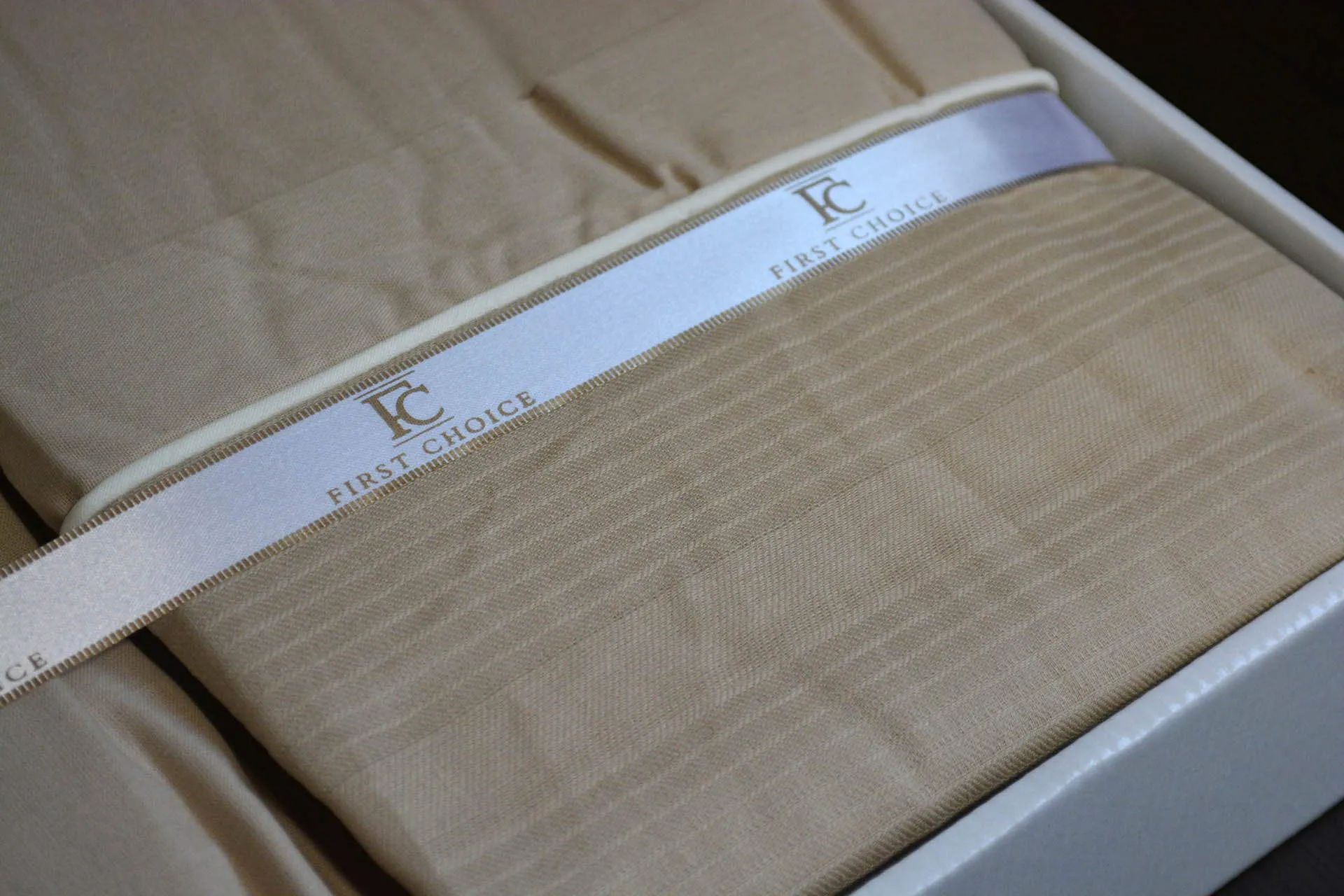 Постільна білизна Ranforce Deluxe 200 × 220 см (євро) Fredan Cappuccino від First Choice - Зображення 4