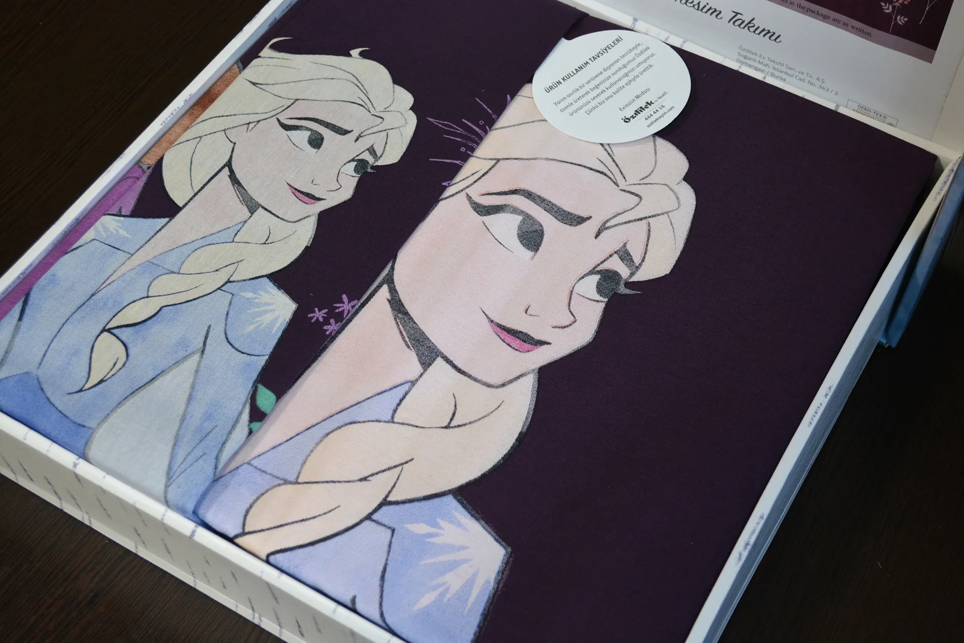 Постільна білизна Ranforce 160 × 220 см (полуторний) Frozen Natural від Ozdilek - Зображення 6