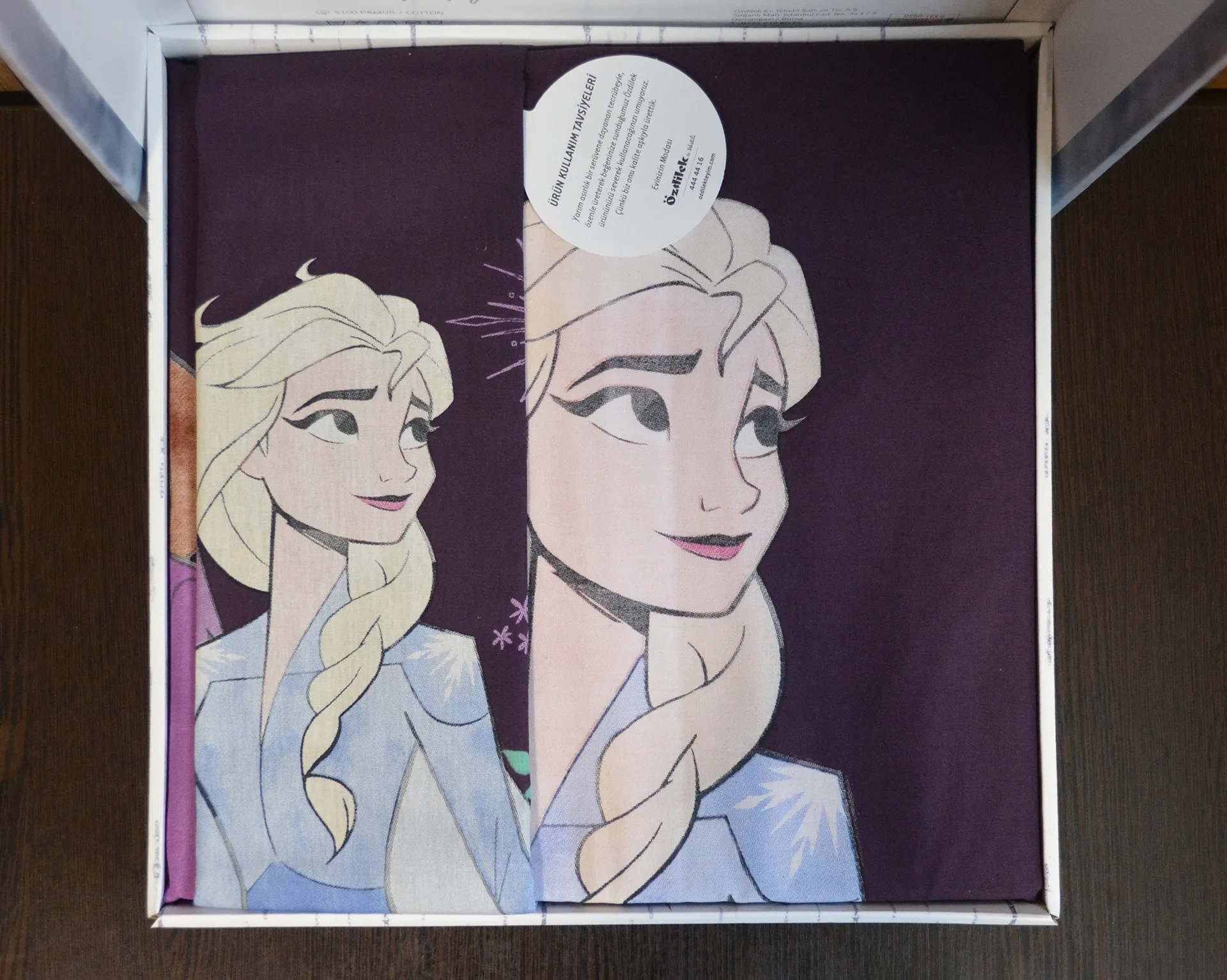Постільна білизна Ranforce 160 × 220 см (полуторний) Frozen Natural від Ozdilek - Зображення 4