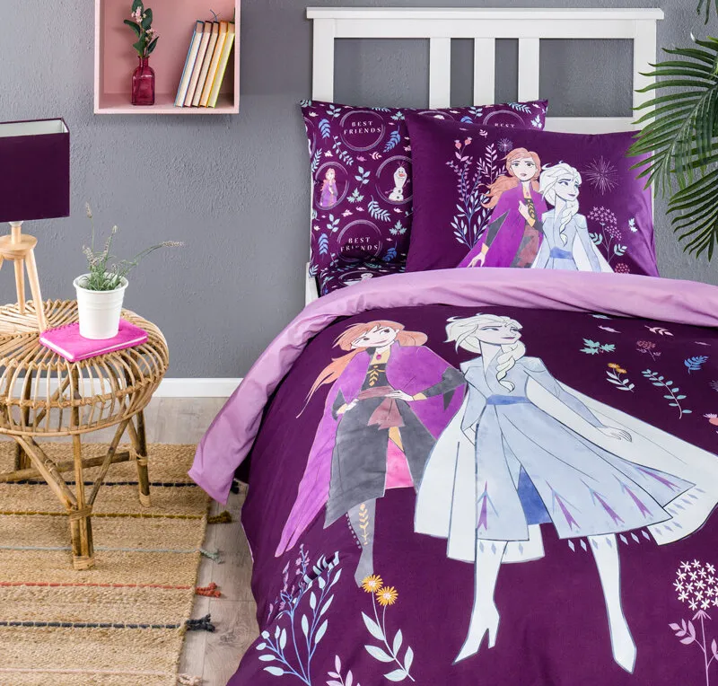 Постільна білизна Ranforce 160 × 220 см (полуторний) Frozen Natural від Ozdilek