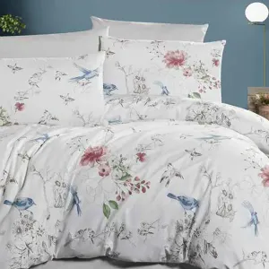 Постільна білизна Ranforce 200 × 220 см (євро) Hope Grey від First Choice