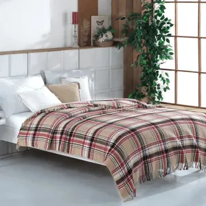 Плед Cozy Life Inka 180 × 220 см Бежевий від Aksu