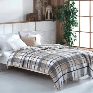 Плед Cozy Life Inka 150 × 200 см Сірий від Aksu