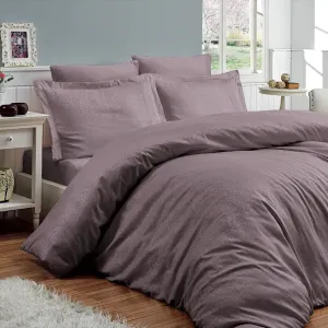 Постільна білизна Jacquard Satin 200 × 220 см (євро) Athena Lilac від First Choice