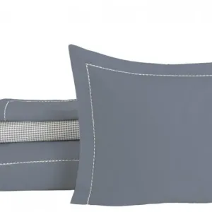 Alternative view of Постільна білизна Ranforce Prima 200 × 220 см (євро) Kalamaki Grey від Turkiz