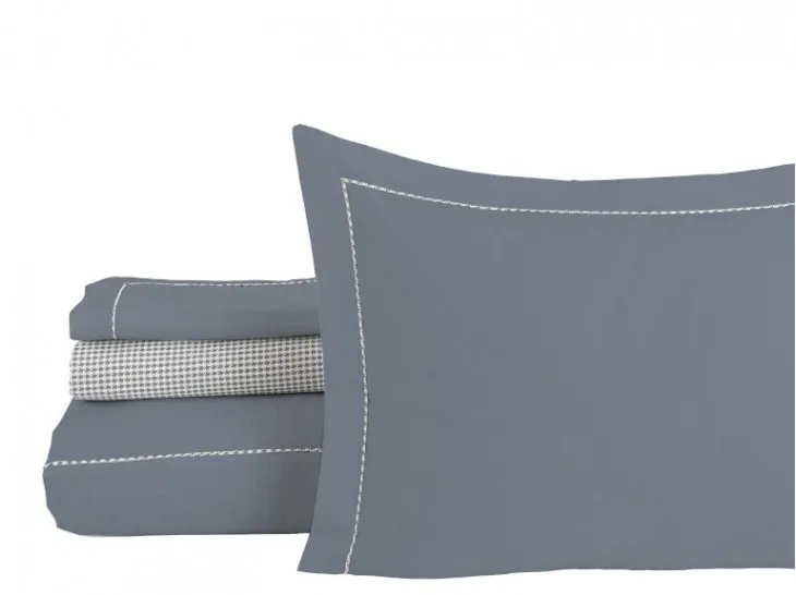 Постільна білизна Ranforce Prima 200 × 220 см (євро) Kalamaki Grey від Turkiz - Зображення 2