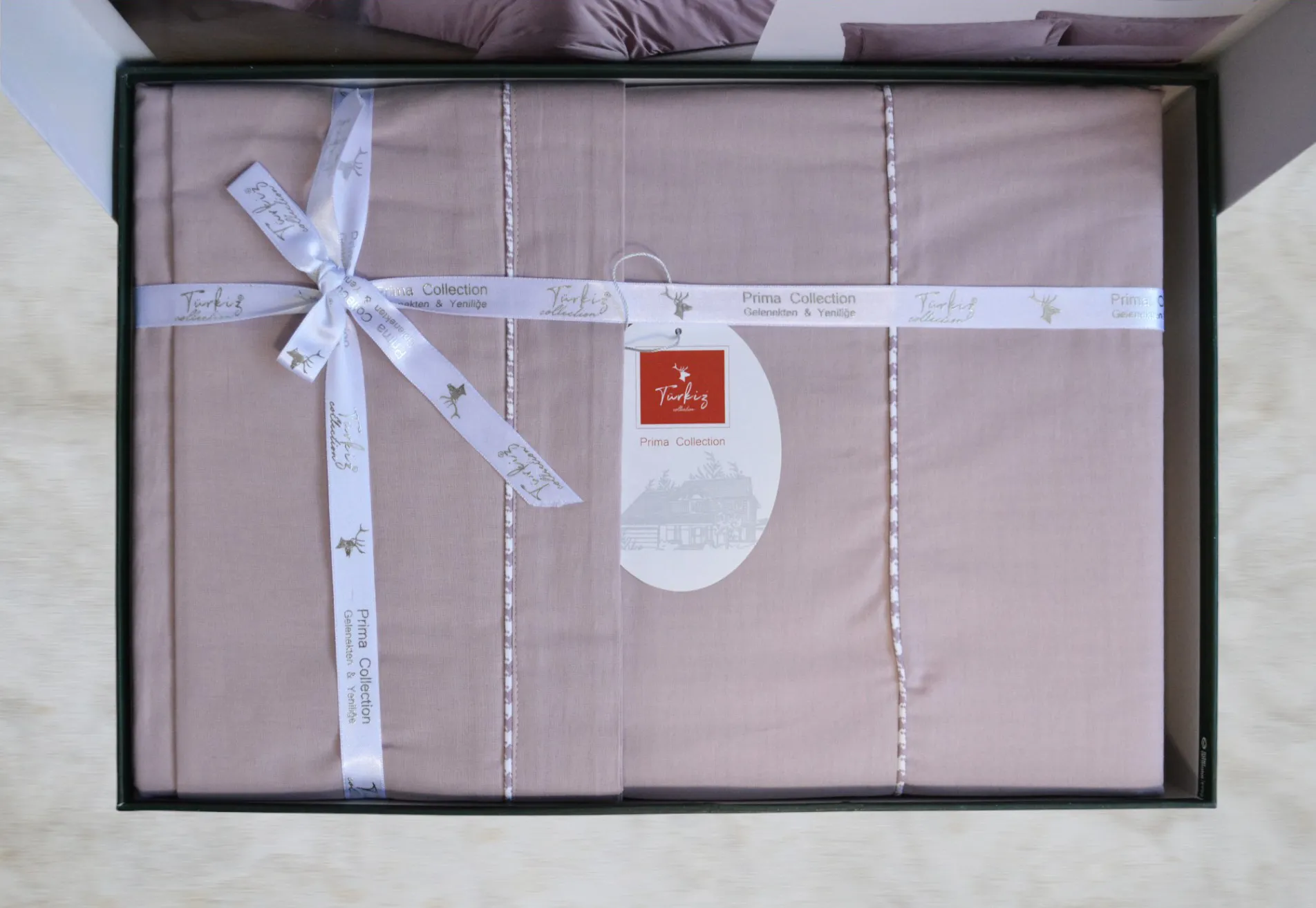 Постільна білизна Ranforce Prima 200 × 220 см (євро) Kalamaki Violet від Turkiz - Зображення 3
