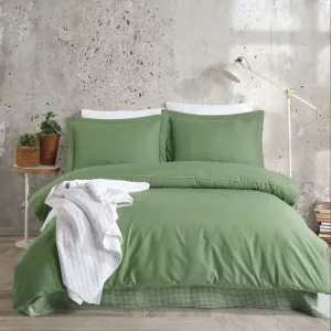 Постільна білизна Ranforce Prima 200 × 220 см (євро) Kalamaki Green від Turkiz