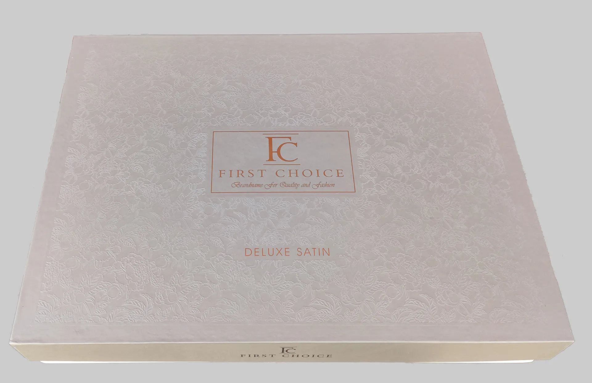 Постільна білизна Deluxe Satin 200 × 220 см (євро) Belezza Grey від First Choice - Зображення 6