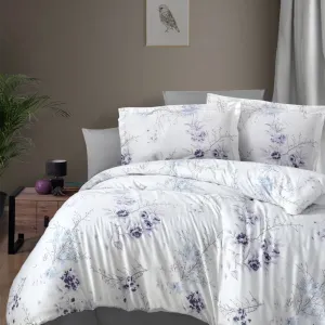 Постільна білизна Cotton Satin 160 × 220 см (полуторний) Leena Lilac від First Choice