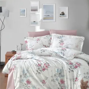 Постільна білизна Cotton Satin 160 × 220 см (полуторний) Leena Powder від First Choice