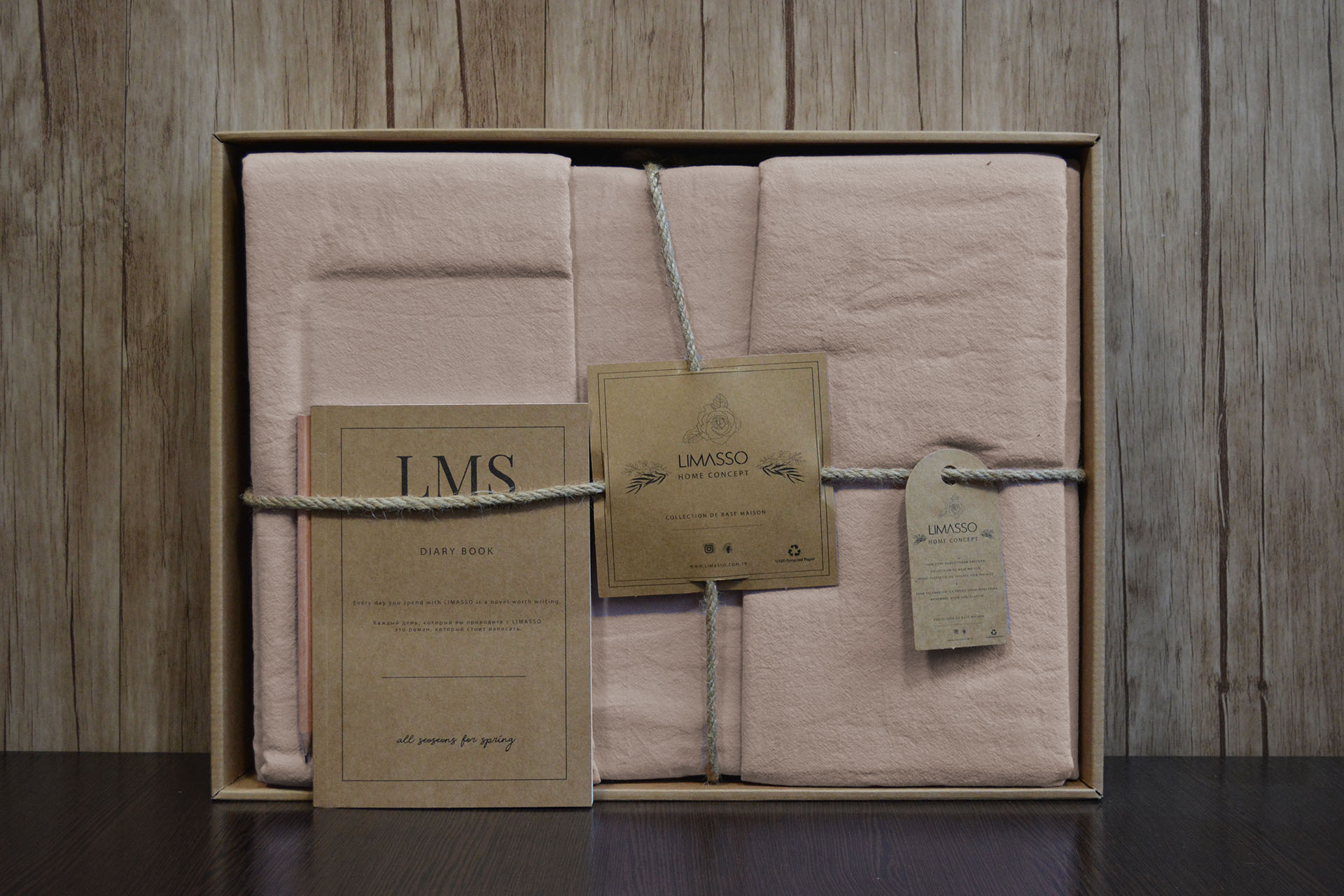 Постільна білизна Stonewashed Ranforse 160 × 220 см (2 шт., сімейний) сімейний Pale Mavue від Limasso - Зображення 5