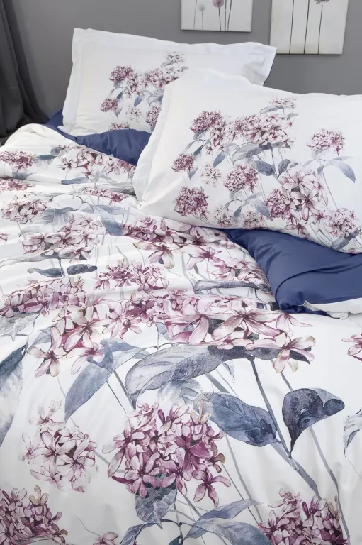 Постільна білизна 3D Satin 200 × 220 см (євро) Luanda Blue від First Choice - Зображення 2