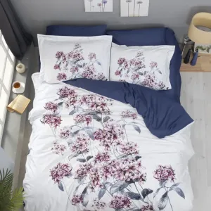 Постільна білизна 3D Satin 200 × 220 см (євро) Luanda Blue від First Choice