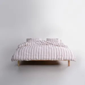 Постільна білизна Stonewashed 200 × 220 см (євро) Lucca Kahve від Limasso
