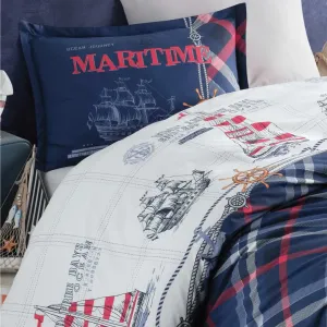 Alternative view of Постільна білизна Ranforce 160 × 220 см (полуторний) Mari Time від Clasy