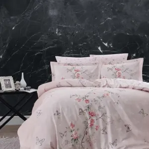 Постільна білизна Cotton Satin 200 × 220 см (євро) Matilde Powder від First Choice