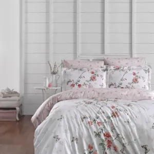 Постільна білизна Cotton Satin 160 × 220 см (полуторний) Matilde White від First Choice