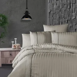Постільна білизна Deluxe Satin 200 × 220 см (євро) Modalife Soil від First Choice
