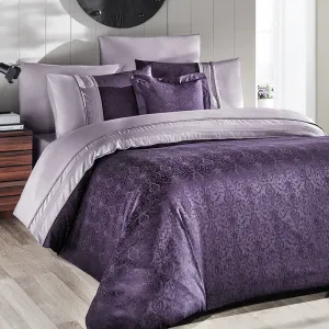 Постільна білизна V.I.P Satin Moonlight 200 × 220 см (євро) London Purple від First Choice