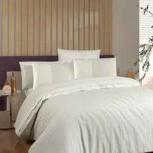 Постільна білизна Deluxe Satin 200 × 220 см (євро) New Trend Cream від First Choice