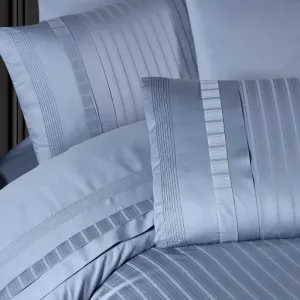 Alternative view of Постільна білизна Deluxe Satin 200 × 220 см (євро) New Trend Dusty Blue від First Choice