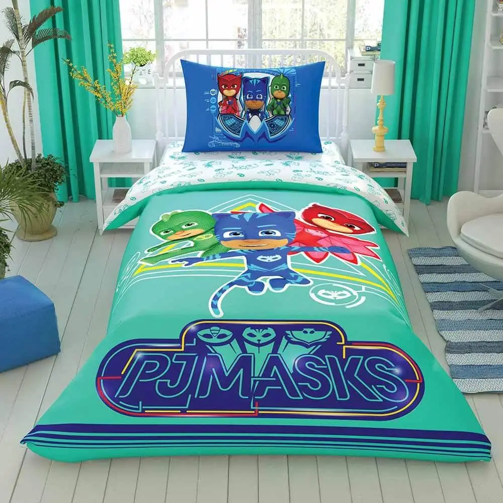 Постільна білизна Disney 160 × 220 см (полуторний) PJ Masks Move від TAC