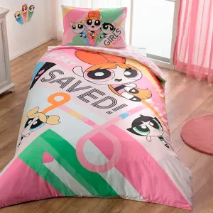 Постільна білизна Disney 160 × 220 см (полуторний) Powerpuff Girls від TAC