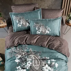 Постільна білизна Premium Satin 200 × 220 см (євро) Leonel Iron від La Romano