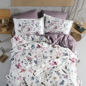 Постільна білизна Premium Satin 200 × 220 см (євро) Delcina Berry від La Romano