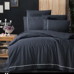 Постільна білизна Ranforce Deluxe DARK 200 × 220 см (євро) Alisa Denim від First Choice