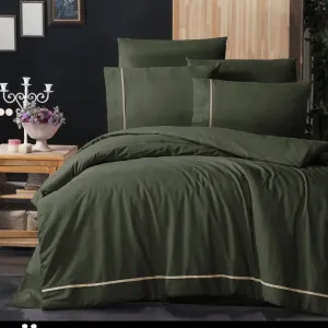 Постільна білизна Ranforce Deluxe DARK 200 × 220 см (євро) Alisa Green від First Choice