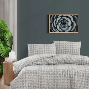 Комплект постільної білизни Flanel 200 × 220 см (євро) Sadora Beige від First Choice