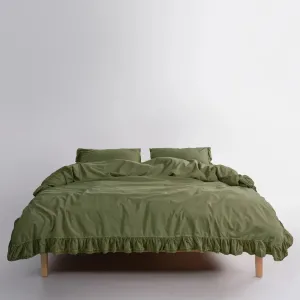 Alternative view of Постільна білизна Stonewashed 200 × 220 см (євро) Sicilia Capulet Olive від Limasso