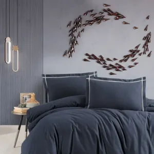 Комплект постільної білизни Flanel 200 × 220 см (євро) Soprano Denim від First Choice