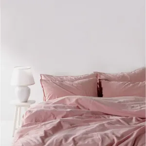 Постільна білизна Stonewashed Ranforse 160 × 220 см (2 шт., сімейний) сімейний Pale Mavue від Limasso