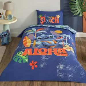 Постільна білизна Disney 160 × 220 см (полуторний) Stitch Aloha від TAC