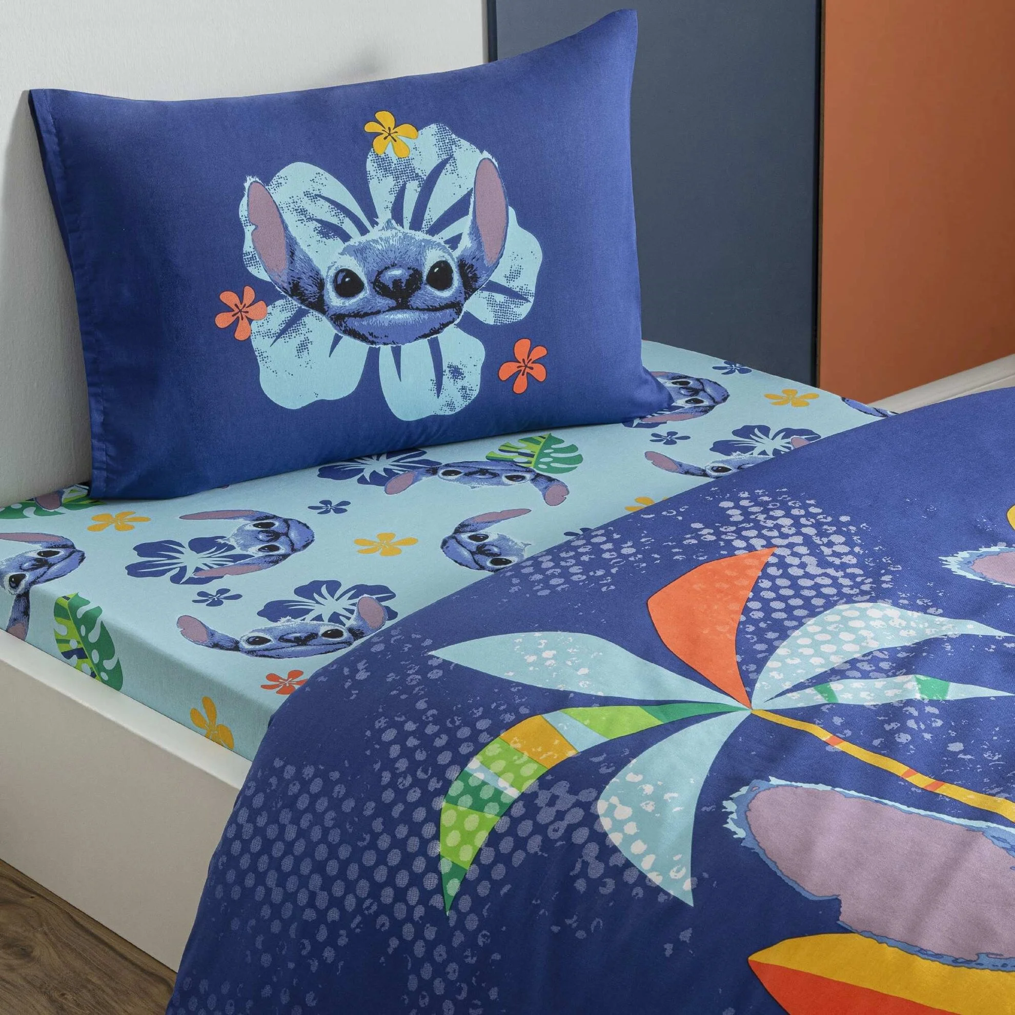 Постільна білизна Disney 160 × 220 см (полуторний) Stitch Aloha від TAC - Зображення 3